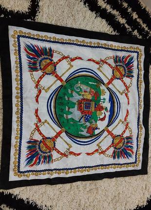 Платок шовковий шарф косинка