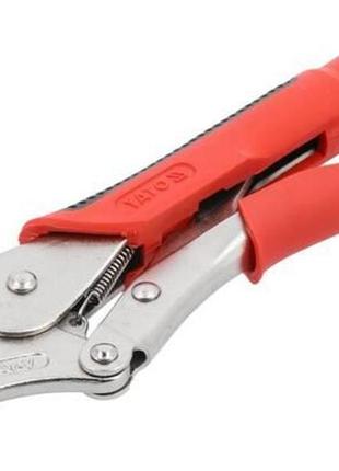 Кліщі затискні yato  l= 240 мм, cr-v, нековзаюча ручка yt-2153