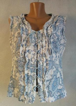 Котоновий корсет блуза рубашка