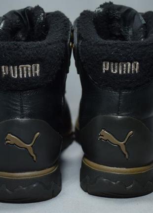 Puma mid fur air relax ботинки зимние кожаные. индонезия. оригинал. 40 - 41 р./ 26 см.4 фото