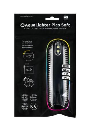 Світлодіодний світильник для акваріума aqualighter pico soft чорний6 фото