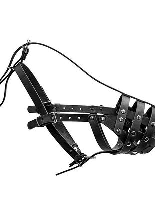 Намордник твердий "collar" (доберман, вівчарка мала, далматин, сеттер малий) чорний