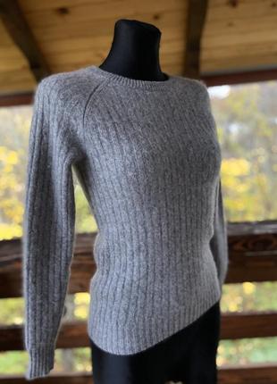 Стильний фірмовий якісний натуральний кашеміровий светр2 фото