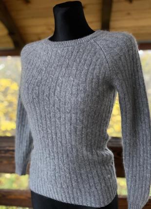 Стильний фірмовий якісний натуральний кашеміровий светр3 фото