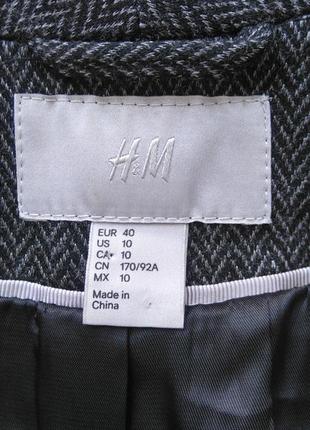 Шикарний найм'якіше піджак, жакет h&m р. 107 фото