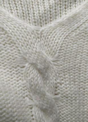 Пуловер білий h&m5 фото