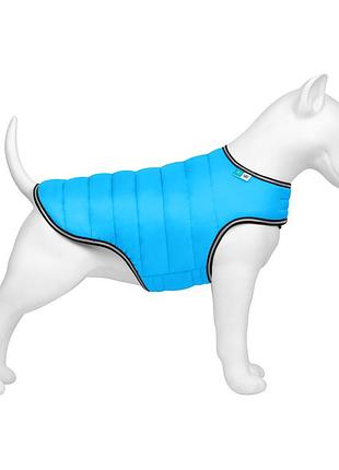 Курточка-накидка для собак airyvest, s, b 41-51 см, с 25-35 см блакитний