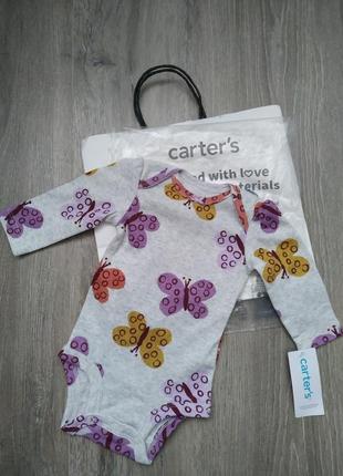 Новий бодік carter's 3 міс