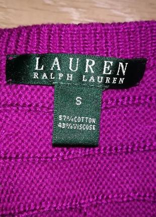 Шикарный свитер интересная вязка,ralph lauren оригинал5 фото