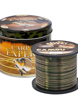 Жилка carp expert camou 1000м 0.25мм 8.6кг1 фото