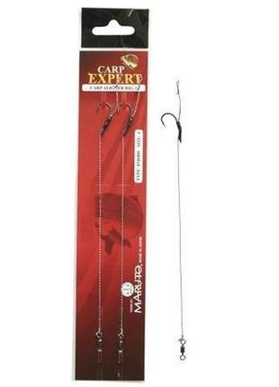 Повідець з гачком carp expert classic boilie rig 6- 2шт.1 фото