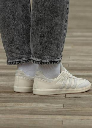 Кроссовки adidas samba white milk6 фото