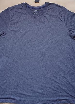 Батал! футболка livergy синего цвета в р. 3хл/64-66 и 2xl/60-623 фото