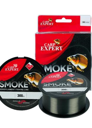 Жилка carp expert smoke dark grey teflon 300м 0.4мм 19.1кг