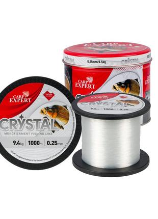 Жилка carp expert crystal teflon 1000м 0.25мм 9.4кг