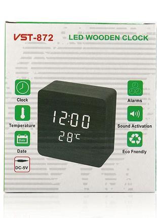 Годинник електронний настільний vst-872 80 шт 9580