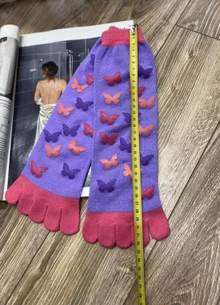 Яркие носочки с пальчиками3 фото
