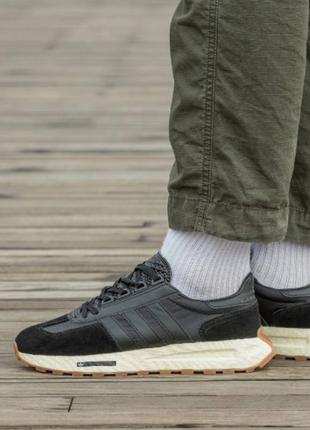 Кроссовки adidas retropy e5 black beige