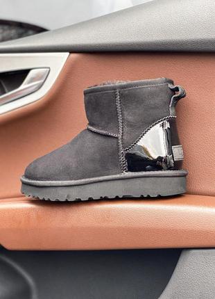 Уггі міні ugg mini black2 фото