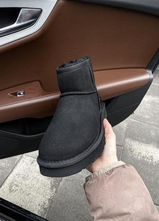 Уггі міні ugg mini black5 фото