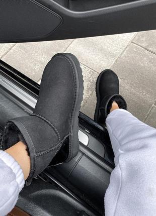 Уггі міні ugg mini black7 фото