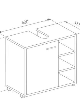 Тумба під умивальник (а-65)10 фото