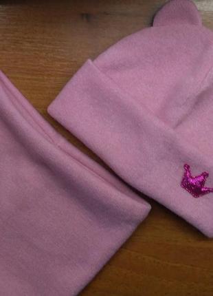 Шапка, хомут ангора