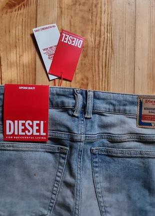 Брендовые фирменные стрейчевые джинсы diesel модель sleenker,оригинал,новые с бирками,размер 34/32.3 фото