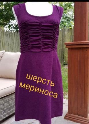 Красиве шерстяне плаття платте шерсть anthropoligie sparrow2 фото