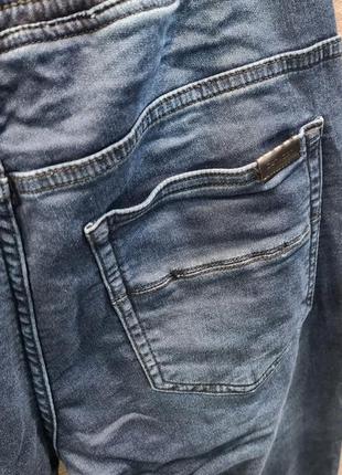 Мужские джинсы с резинкой (джоггеры)3 фото