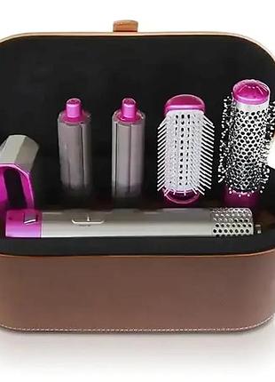 Фен стайлер для волосся 5 в 1 + кейс чохол hair brush 9234 20 шт 6648