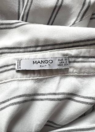 Асиметрична сорочка оверсайз mango7 фото