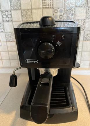 Рожковая кофеварка delonghi ec 151 b3 фото