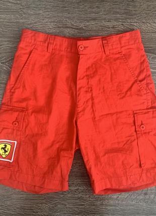 Распродажа fila scuderia ferrari ® оригинал карго шорты2 фото