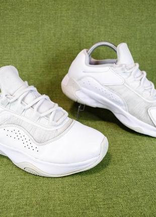 Nike air jordan 11 comfort low кроссовки кожаные оригинал! размер 38 24 см