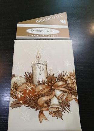 Новогодняя скатерть 110*150,пр-во польша