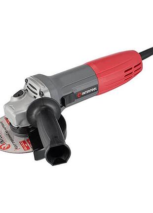 Шліфмашина кутова 850 вт, діаметр круга 125 мм, 11 000 обхв intertool wt-0221
