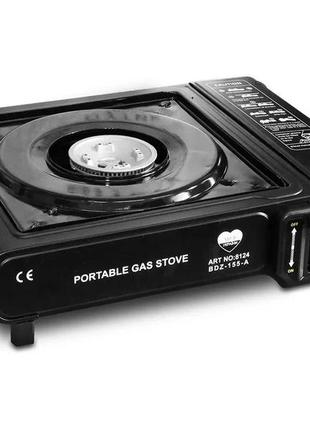 Плита газова портативна 1 конфорка portable gas stove bdz-155-a 6 шт 68351 фото