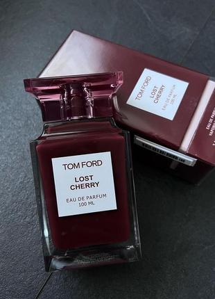 Парфюмированная вода женский аромат вишня объем 100 мл ниша  tom ford lost cherry1 фото