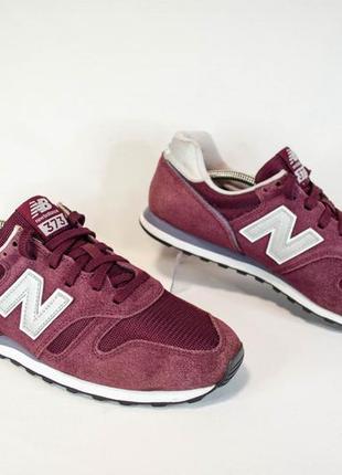Burgundy new balance 373 sale