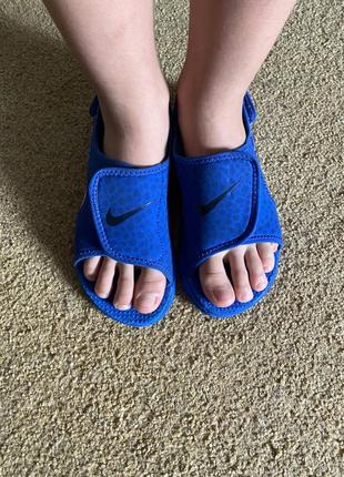 Nike детские сандалии сланцы шлепанцы9 фото