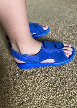 Nike детские сандалии сланцы шлепанцы10 фото