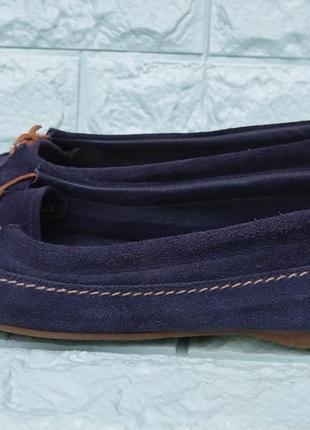 Tommy hilfiger замшевые мокасины,балетки  37 р.
