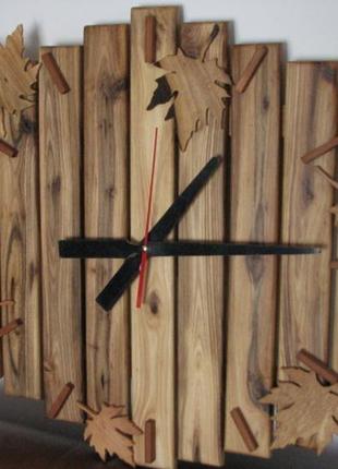 Настенные часы деревянные