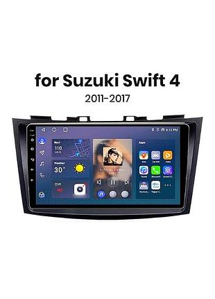 Магнитола android suzuki swift 2011-2017, 2/32, 4 ядра + рамка!