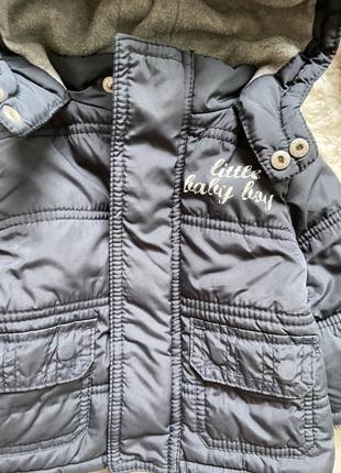 Куртка 0-3 мес мальчик 3