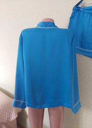 Сатиновая атласная пижама h&amp;m9 фото