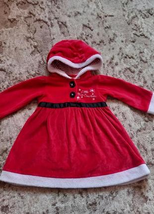Новорічна сукня 6-12 місяців