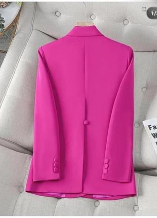 Хит продаж ❤ идеальный малиновый пиджак1 фото