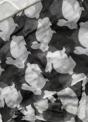 Легкий шарф-снуд